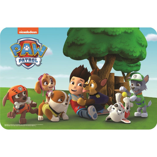 Paw Patrol „Spiel“ Tischunterlage – 43 × 28 cm Kunststoff Platzset für Kinder