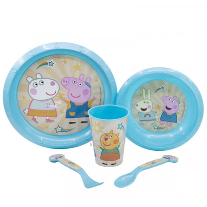 Peppa Pig Plastic Dinnerware Set 3-Piece