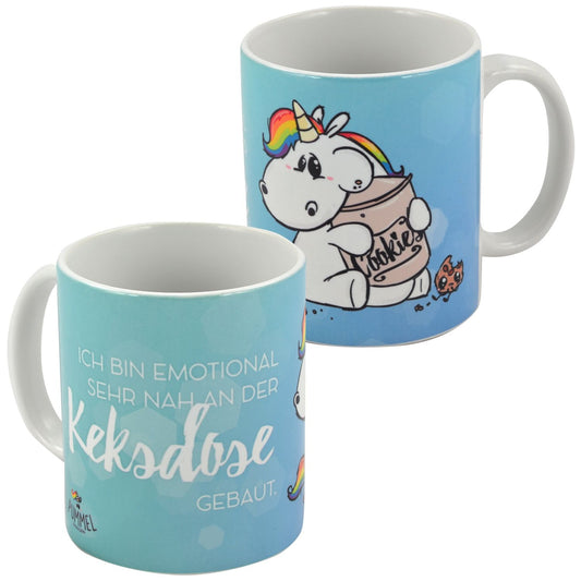 Pummel &amp; Friends Tasse „Ich bin emotional“ – Keramik (320 ml)