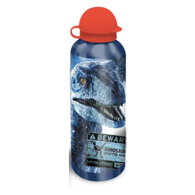 Jurassic World Raptor Trinkflasche 500 ml | Aluminium