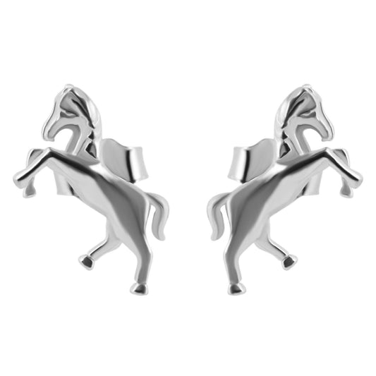 Ohrstecker Pferd aus Silber – eleganter Schmuck für Kinder & Erwachsene