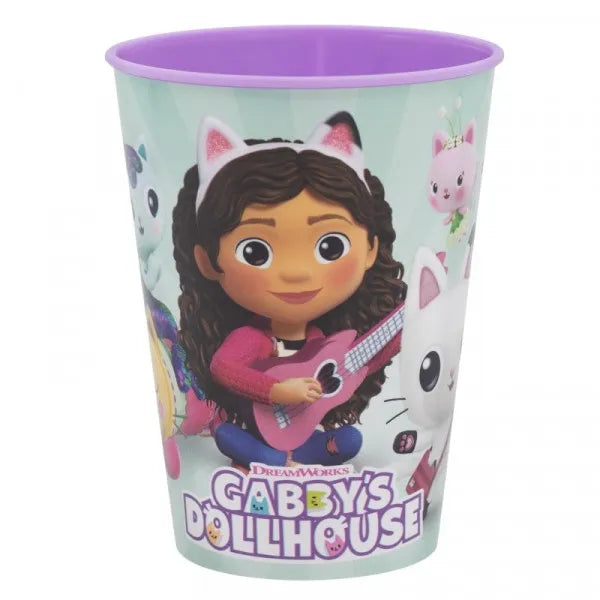 Robustes Gabby’s Dollhouse Trinkbecher-Set für Kinder – BPA-frei & Leicht 260 mlTrinkbecher