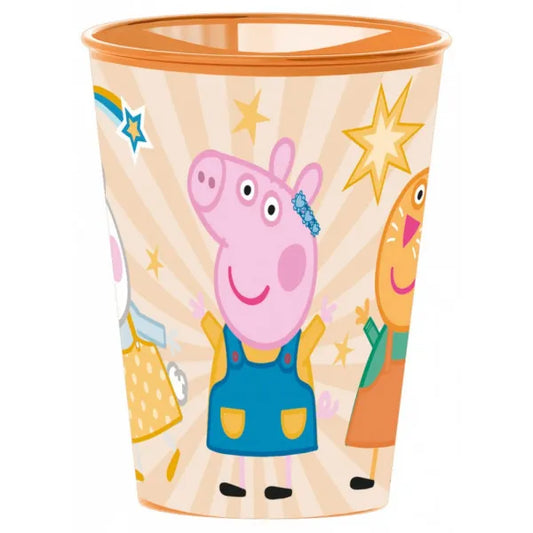 Robustes Peppa Wutz Trinkbecher-Set für Kinder – BPA-frei & Leicht 260 ml