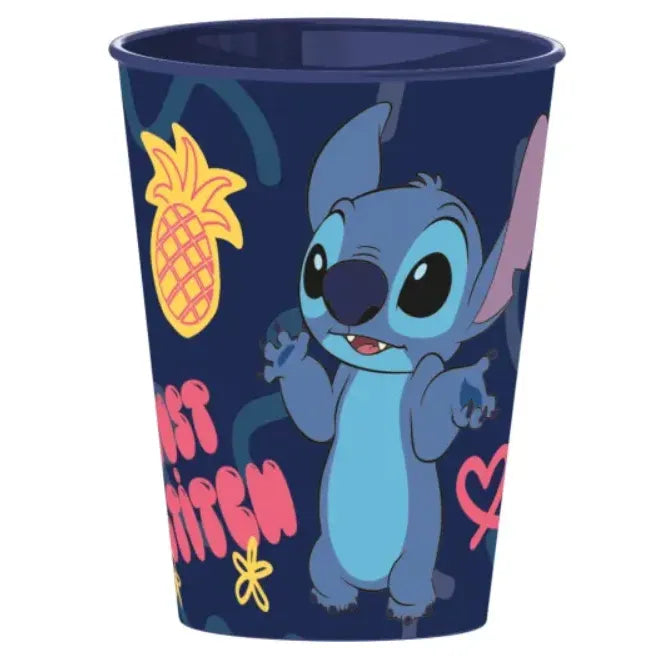 Robustes Stitch Trinkbecher-Set für Kinder – BPA-frei & Leicht 260 ml