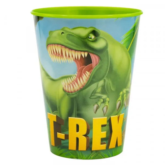 Robustes T-Rex Trinkbecher-Set für Kinder – BPA-frei & Leicht 260 ml