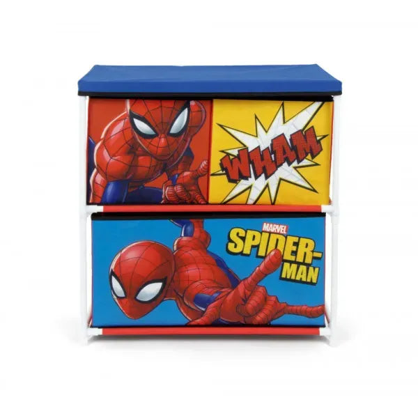 Spider-Man Aufbewahrungsschrank mit 3 Boxen