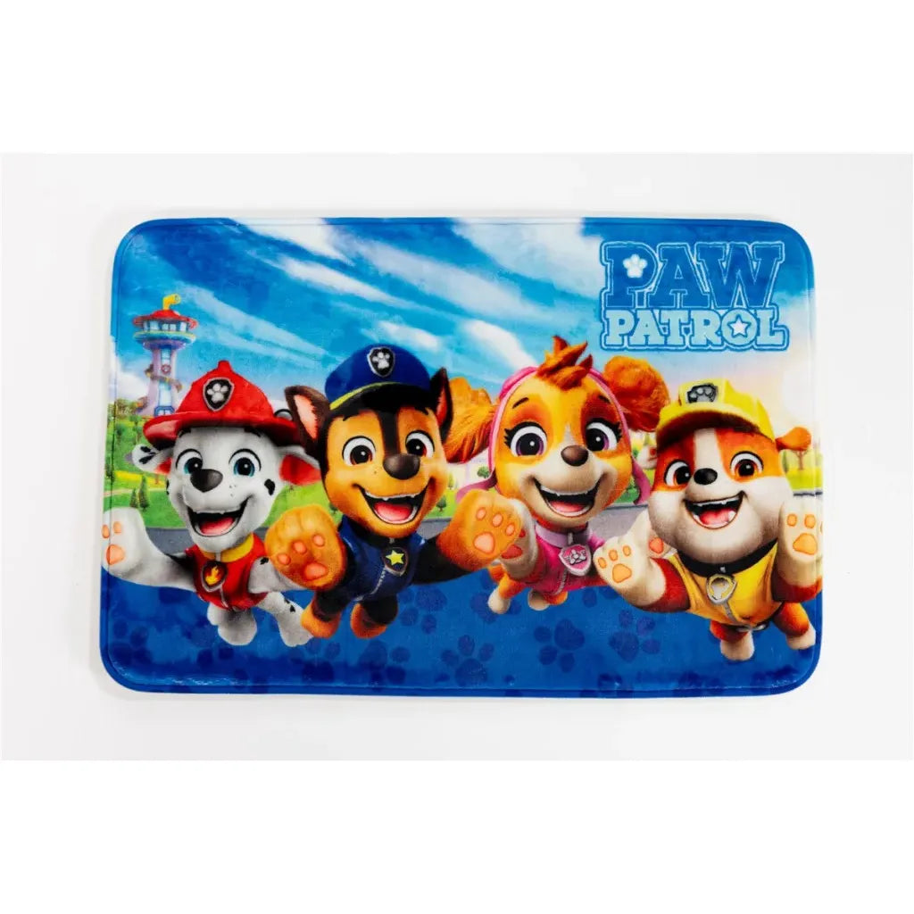 Paw Patrol Badezimmer Teppich 40x60 cm – Kinder Badematte mit Paw Patrol Motiv