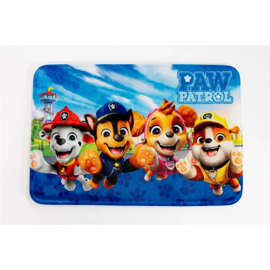Paw Patrol Badezimmer Teppich 40x60 cm – Kinder Badematte mit Paw Patrol Motiv