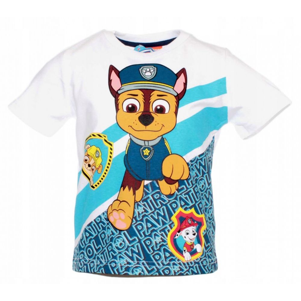 Paw Patrol Surefooted Kinder kurzes T-Shirt, Oberteil 128 cm