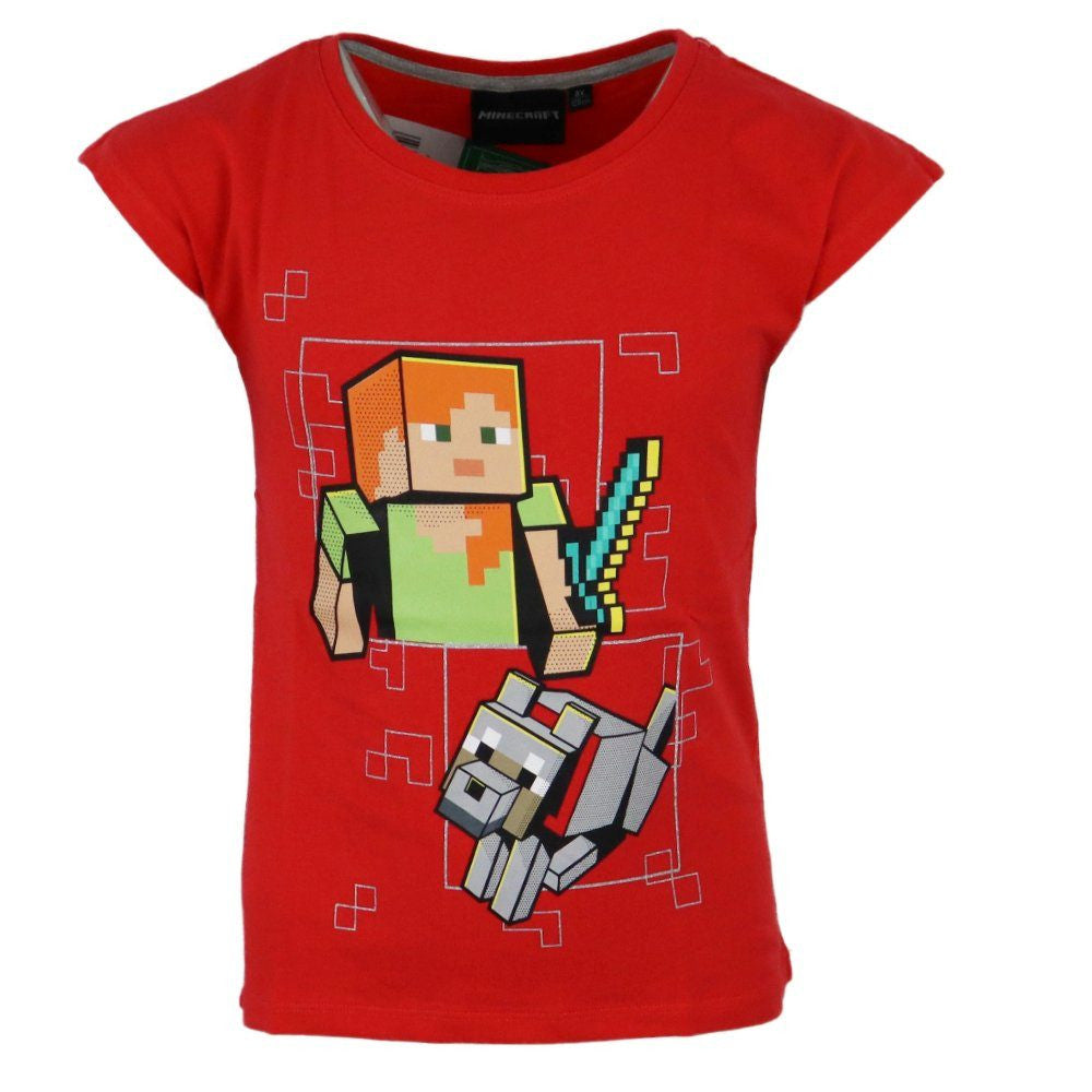 Minecraft kurzes Kinder T-Shirt, Oberteil 5 Jahre