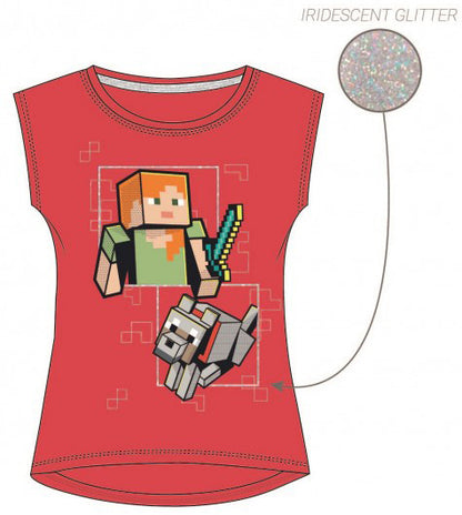 Minecraft kurzes Kinder T-Shirt, Oberteil 5 Jahre