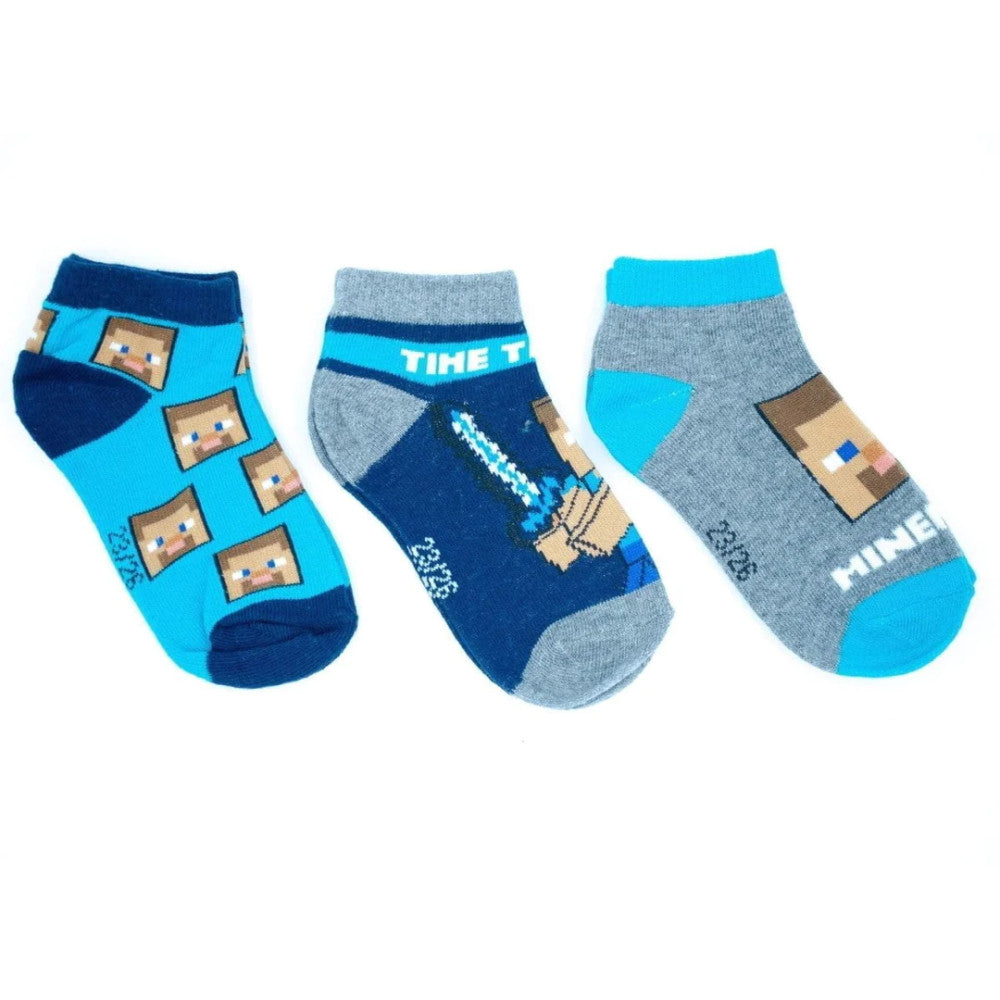 Minecraft Kinder-Sneaker-Socken 23/26