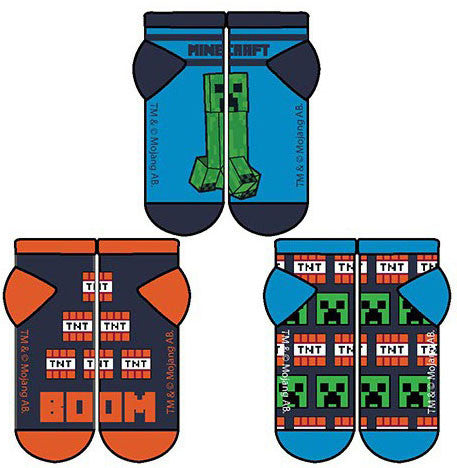Minecraft Kinder-Sneaker-Socken 23/26