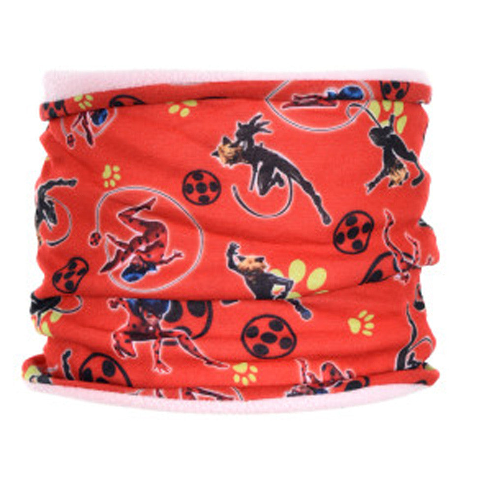 Miraculous Geschichten von Ladybug und Cat Noir Heroez Pink Kinderschal, Schal