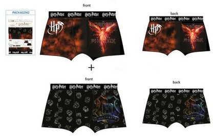 Harry Potter Herren Boxershorts 2 Stück/Packung L