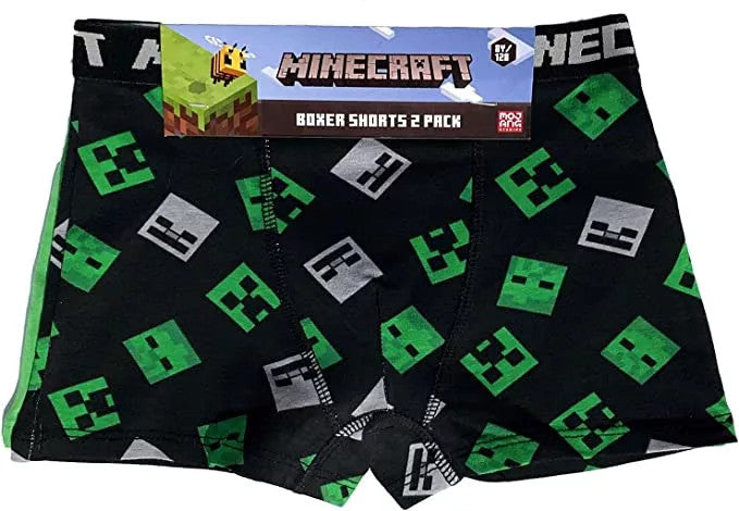 Minecraft Kinder-Boxershorts 2 Stück/Paket 10 Jahre