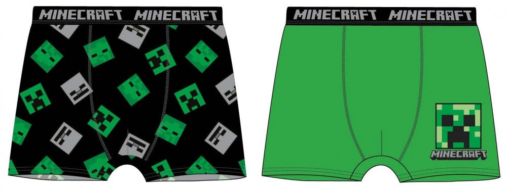 Minecraft Kinder-Boxershorts 2 Stück/Paket 10 Jahre