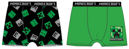 Minecraft Kinder-Boxershorts 2 Stück/Paket 10 Jahre