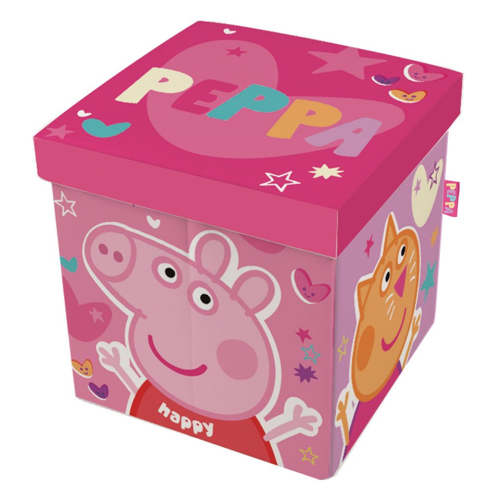 Peppa Wutz Spielzeugaufbewahrung Spielzeugaufbewahrung für Kinder – 30 × 30 × 30 cm