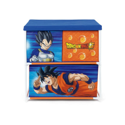 Étagère à jouets Dragon Ball à 3 compartiments pour enfants – 53 × 30 × 60 cm