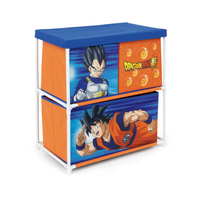 Étagère à jouets Dragon Ball à 3 compartiments pour enfants – 53 × 30 × 60 cm