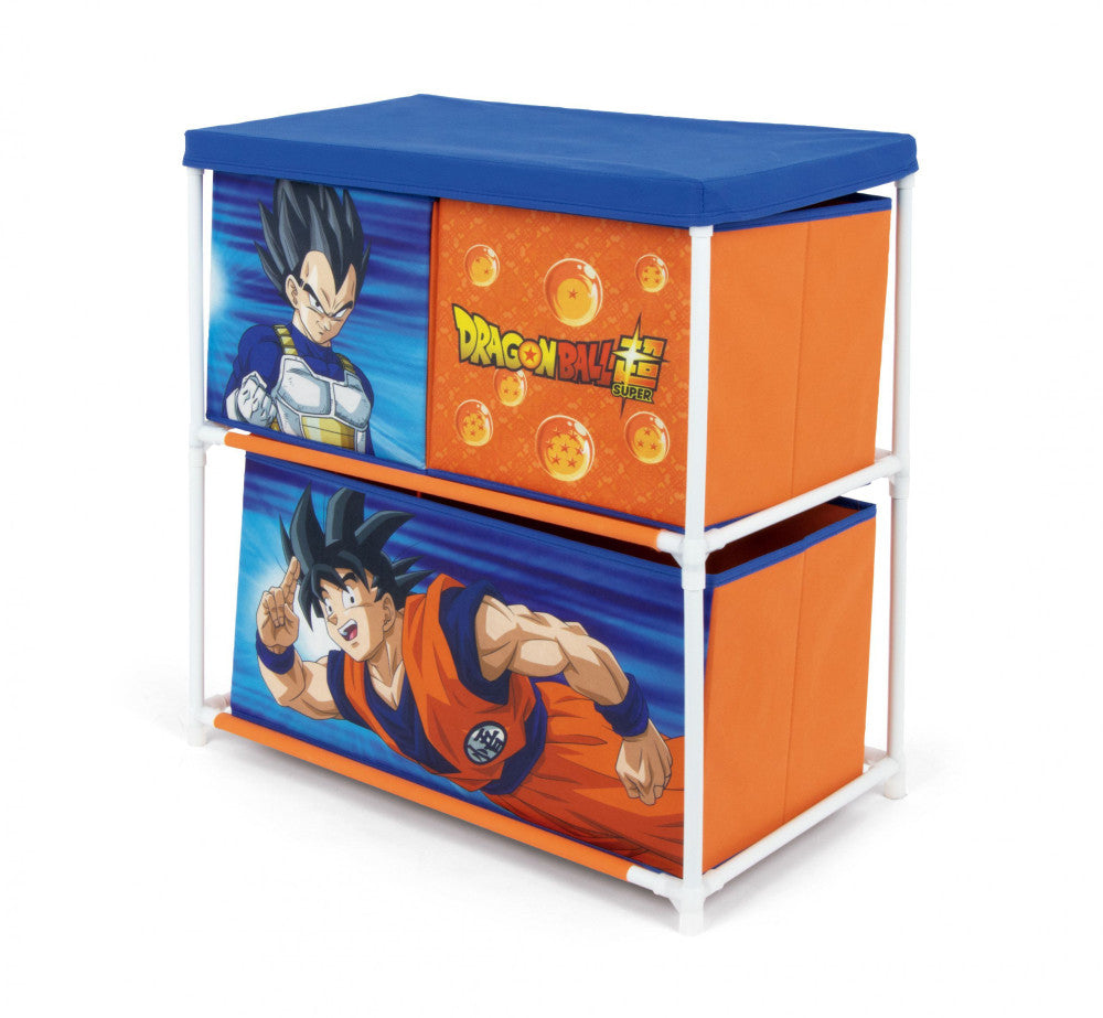Dragon Ball mit 3 Fächern Spielzeugregal für Kinder – 53 × 30 × 60 cm