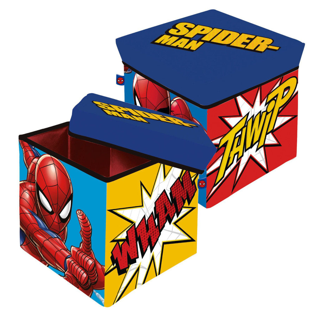 Spiderman Spielzeugaufbewahrung Spielzeugaufbewahrung für Kinder – 30 × 30 × 30 cm