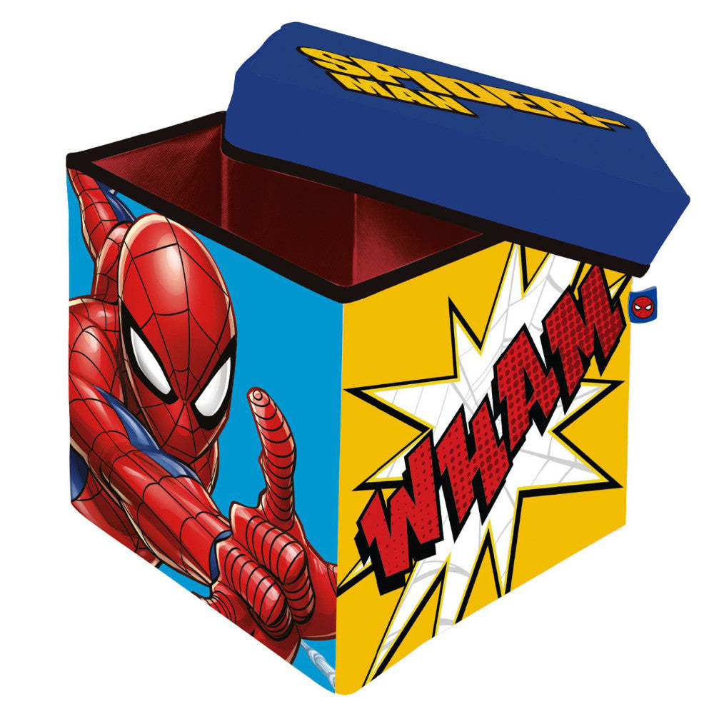 Spiderman Spielzeugaufbewahrung Spielzeugaufbewahrung für Kinder – 30 × 30 × 30 cm