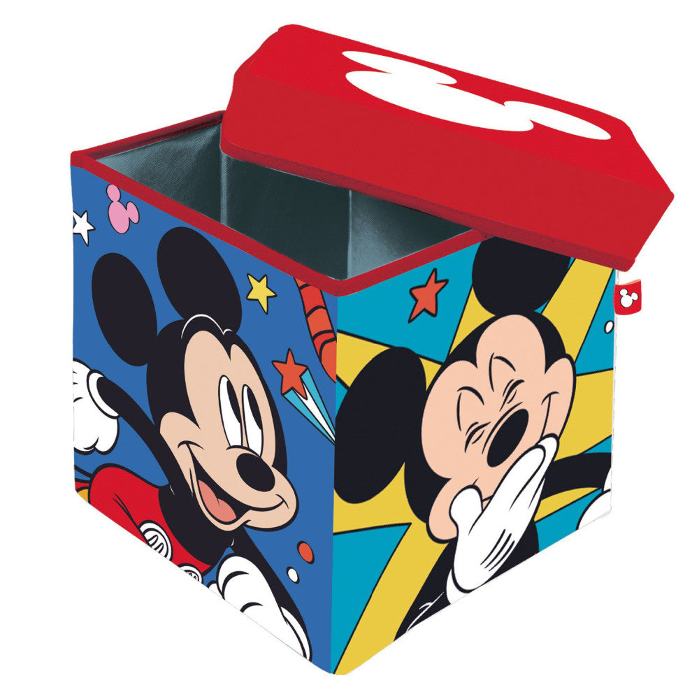 Disney Mickey Spielspeicher Spielzeugaufbewahrung für Kinder – 30 × 30 × 30 cm
