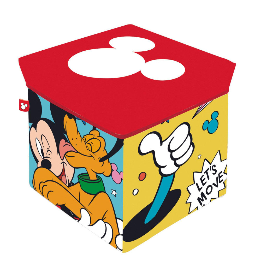 Disney Mickey Spielspeicher Spielzeugaufbewahrung für Kinder – 30 × 30 × 30 cm
