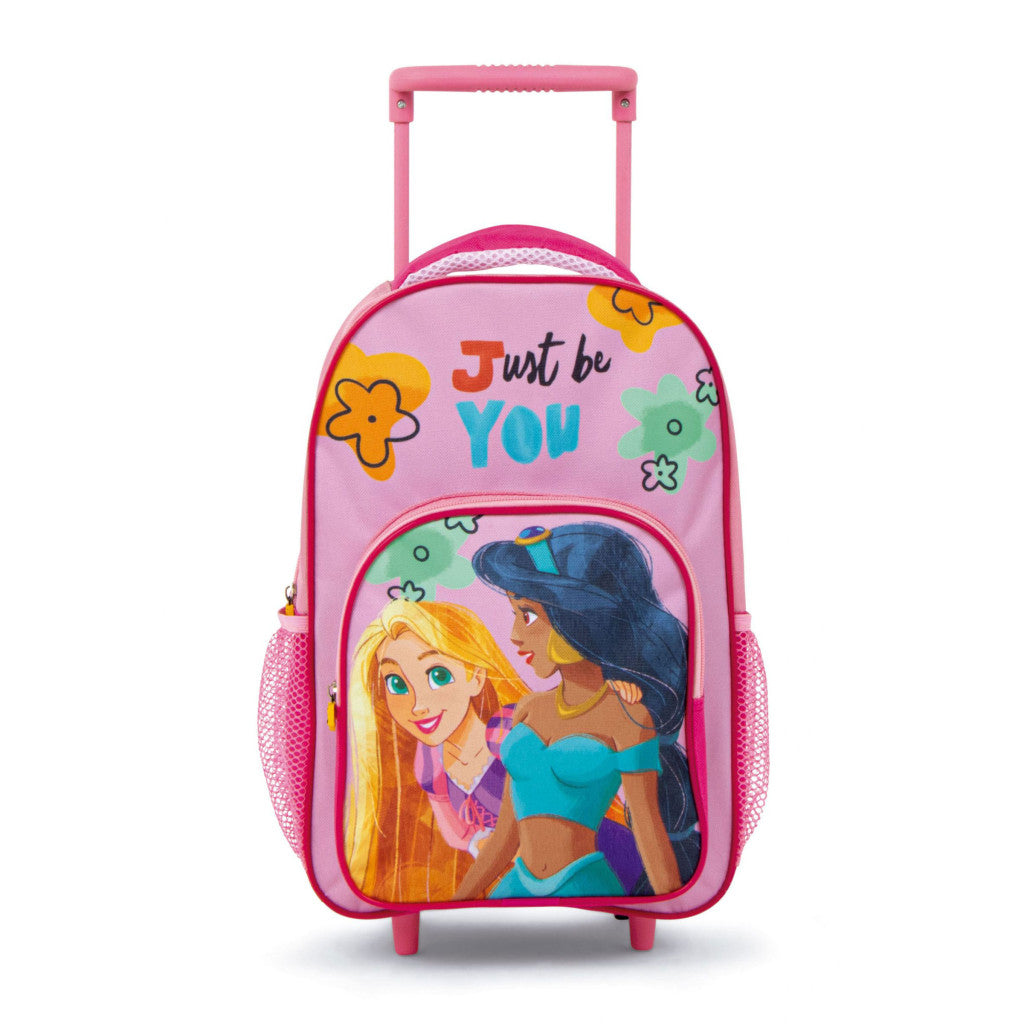 Disney Prinzessin Just You rollender Kindergartenrucksack für Kinder – 36 x 24 cm