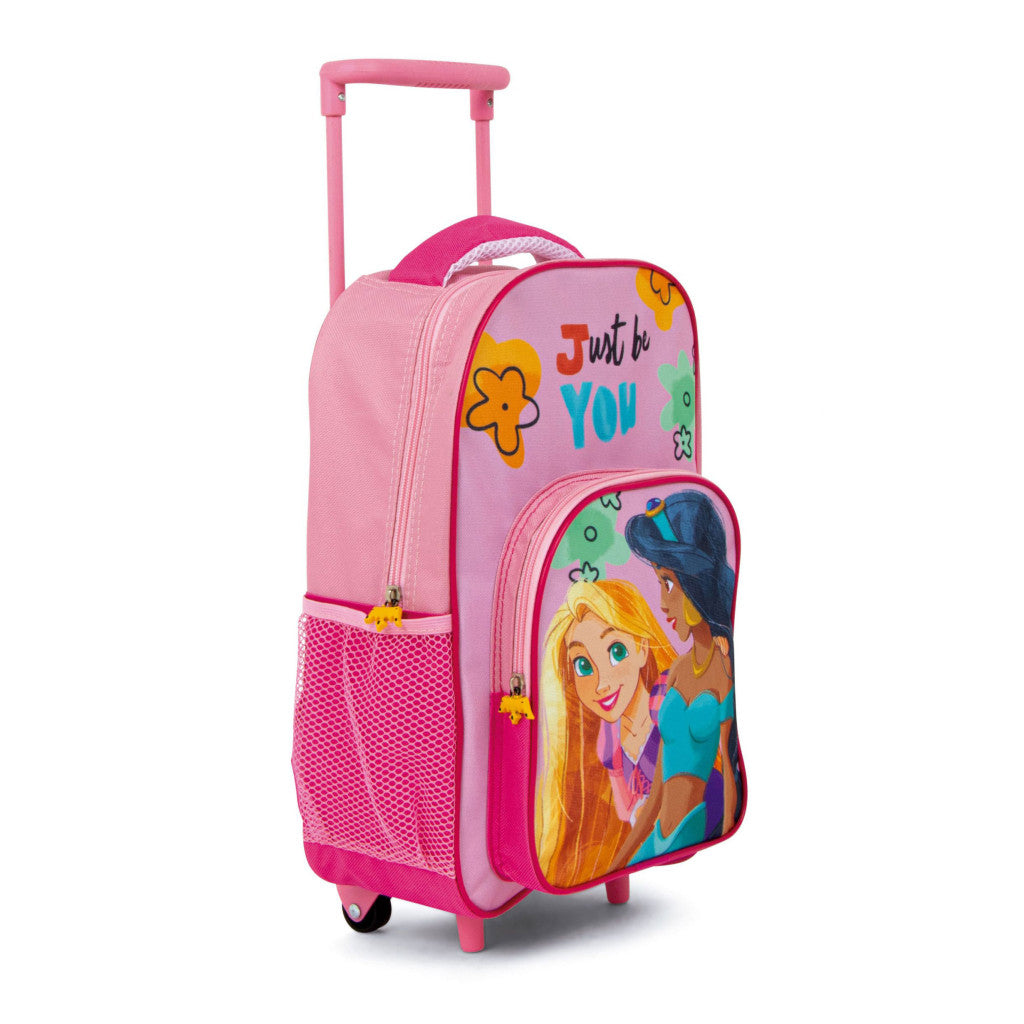 Disney Prinzessin Just You rollender Kindergartenrucksack für Kinder – 36 x 24 cm