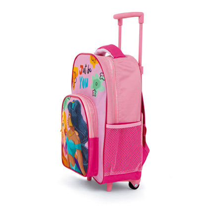 Disney Prinzessin Just You rollender Kindergartenrucksack für Kinder – 36 x 24 cm