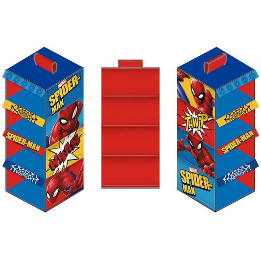Spiderman 4-teiliger hängender Schrank Organizer für Kinder – 29 × 28 × 71 cm