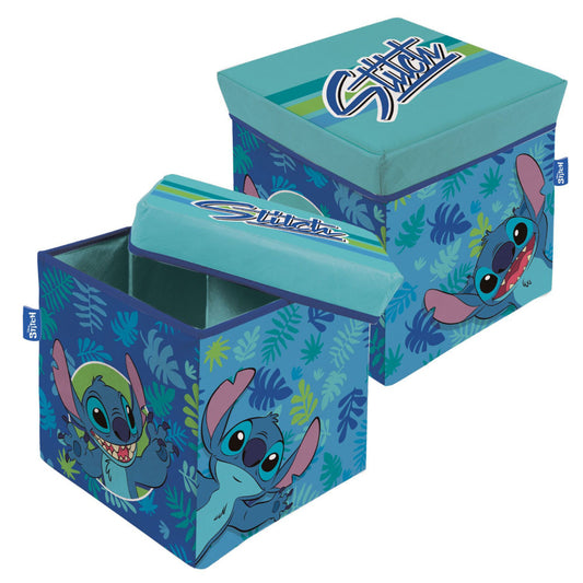 Disney Lilo and Stitch Leaf Toy Storage Box Storage Box for Kids – 30 x 30 x 30 cm