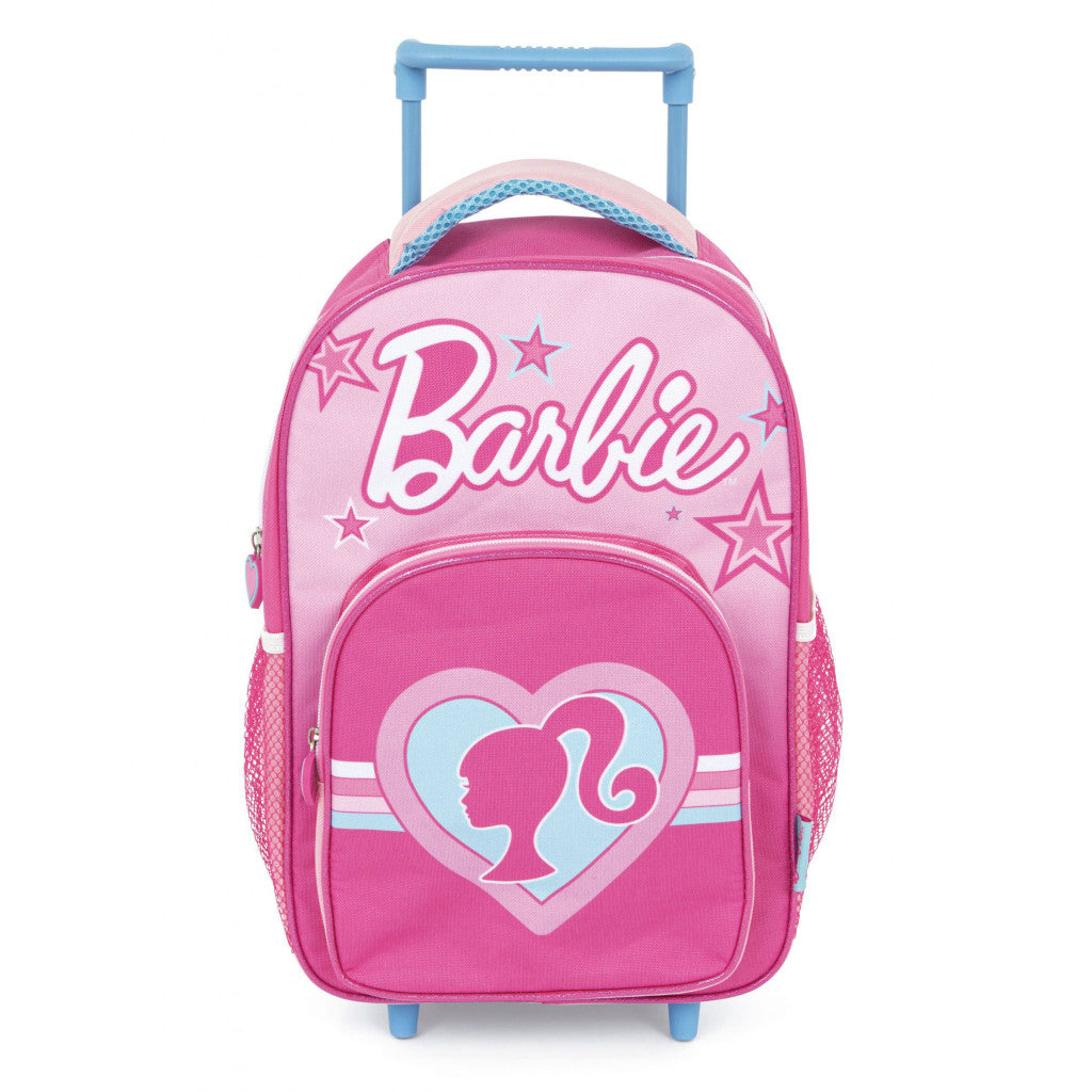 Barbie Star rollender Kindergartenrucksack für Kinder – 36 x 24 cm