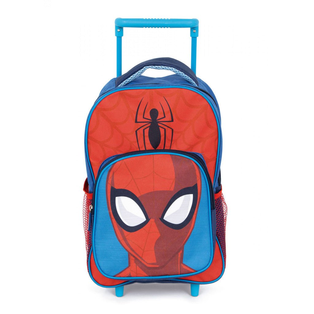 Spiderman Web Weaver rollender Kindergartenrucksack für Kinder – 36 x 24 cm