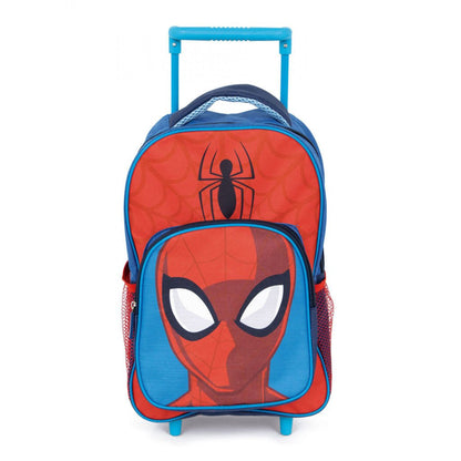 Spiderman Web Weaver rollender Kindergartenrucksack für Kinder – 36 x 24 cm
