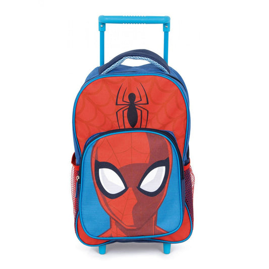 Spiderman Web Weaver rollender Kindergartenrucksack für Kinder – 36 x 24 cm