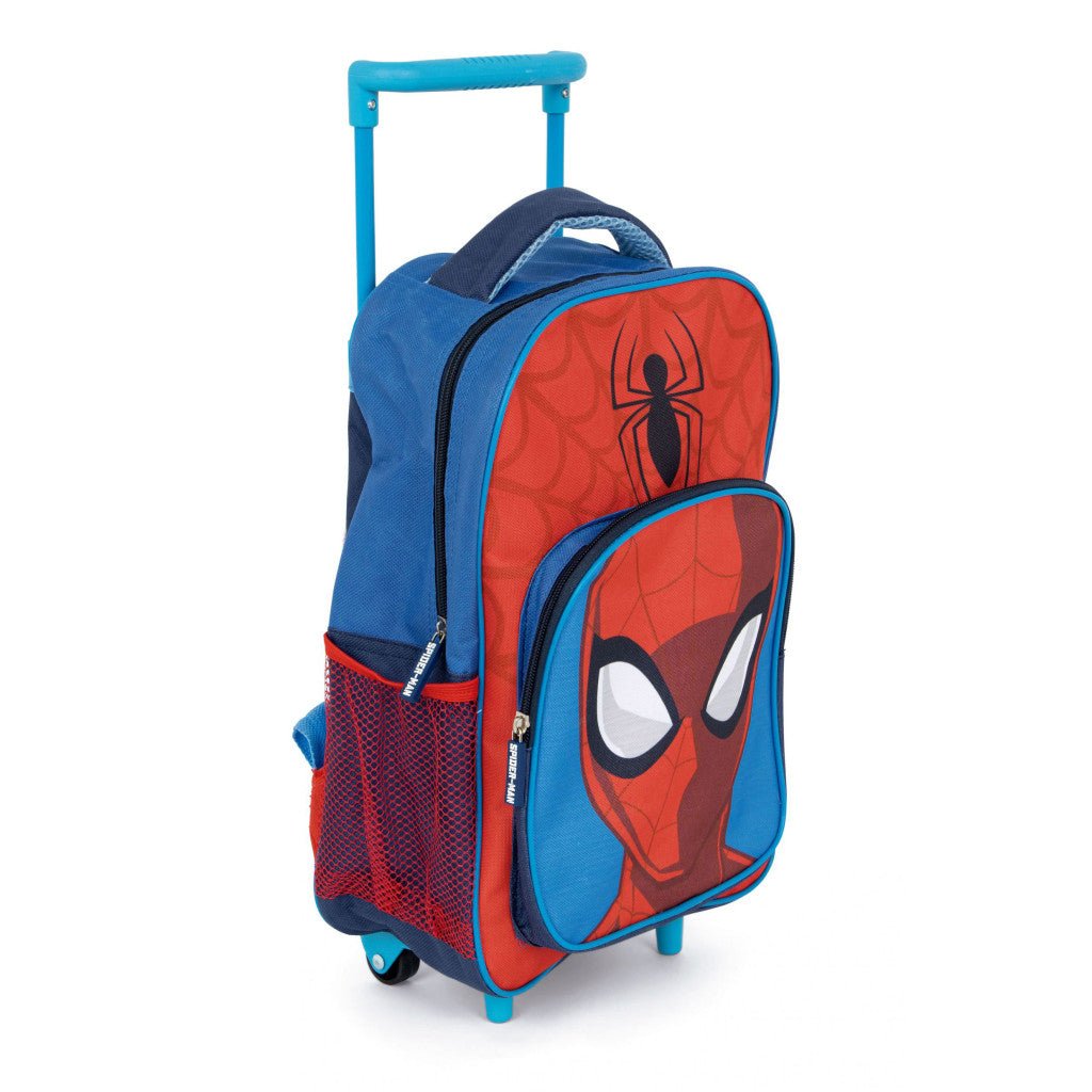 Spiderman Web Weaver rollender Kindergartenrucksack für Kinder – 36 x 24 cm