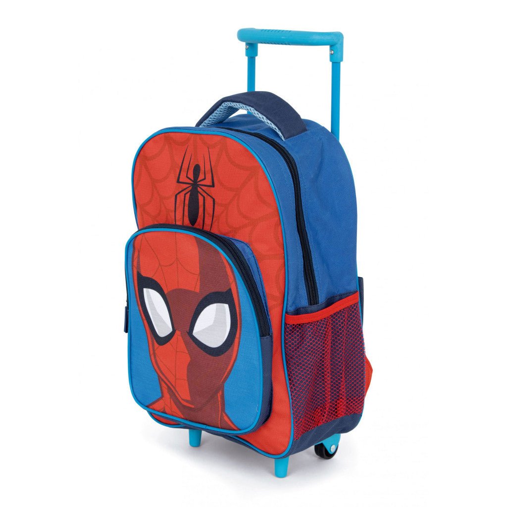 Spiderman Web Weaver rollender Kindergartenrucksack für Kinder – 36 x 24 cm
