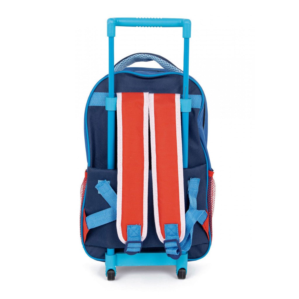 Spiderman Web Weaver rollender Kindergartenrucksack für Kinder – 36 x 24 cm