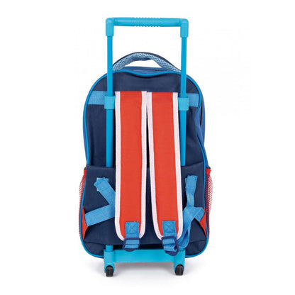 Spiderman Web Weaver rollender Kindergartenrucksack für Kinder – 36 x 24 cm