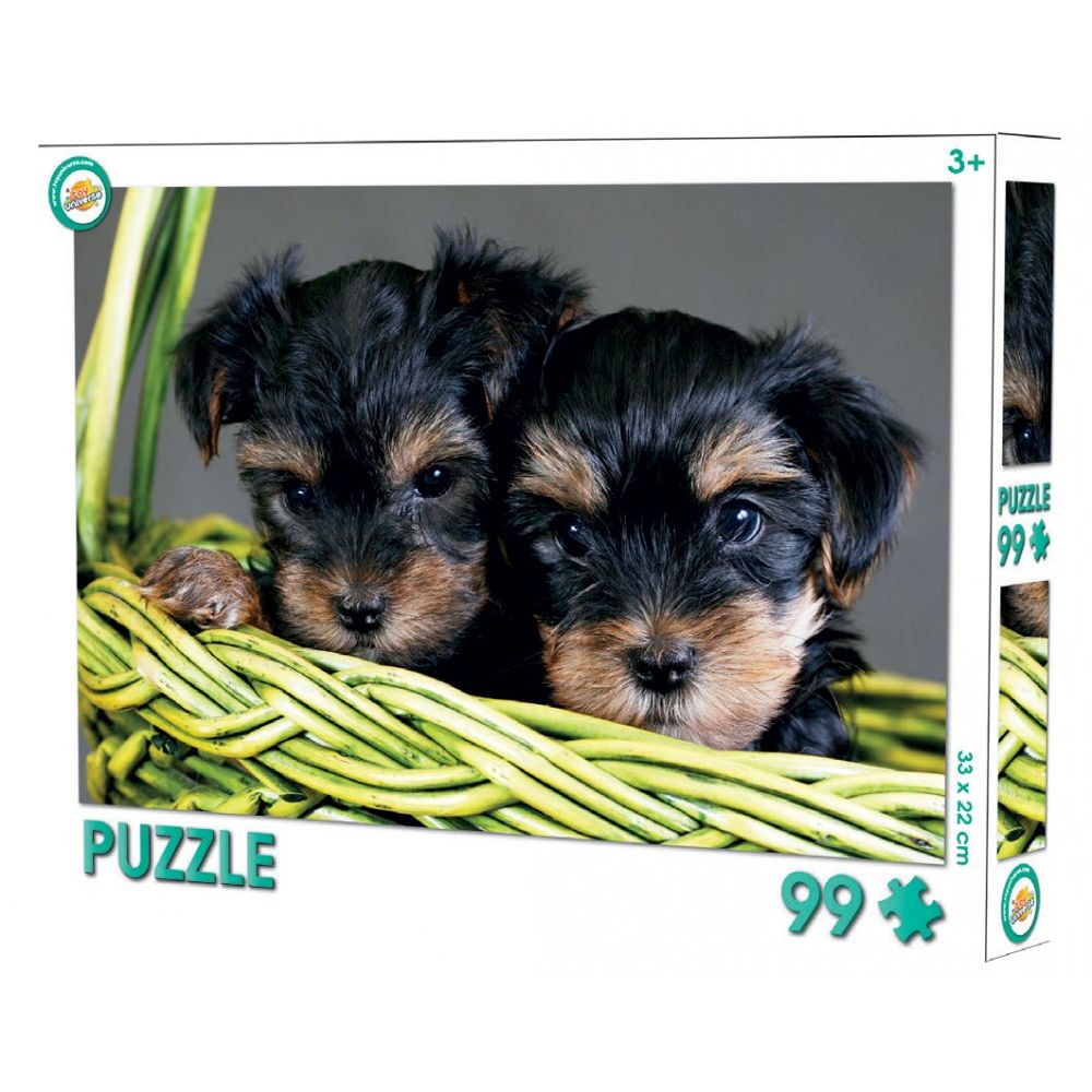 Hund Yorkie Puzzle mit 99 Teilen