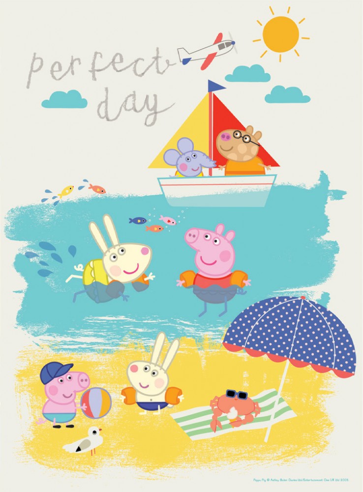 Peppa Wutz 24-teiliges Puzzle