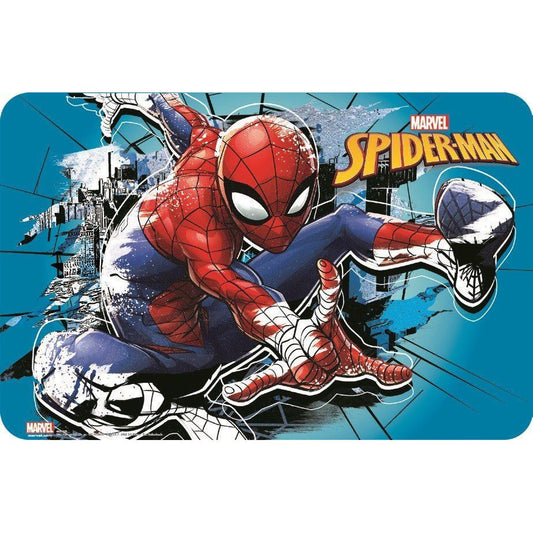 Spiderman Tischunterlage für Kinder – 43 × 28 cm, Kunststoff