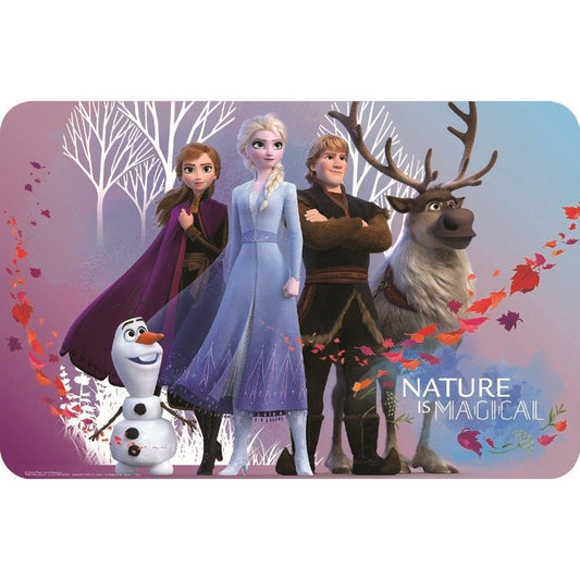 Disney Eiskönigin Tischunterlage für Kinder – 43 × 28 cm, Kunststoff