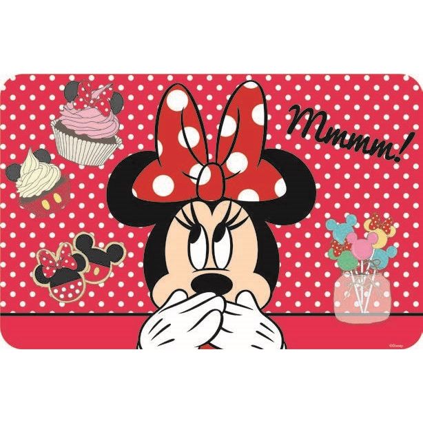 Disney Minnie Tischunterlage für Kinder – 43 × 28 cm, Kunststoff