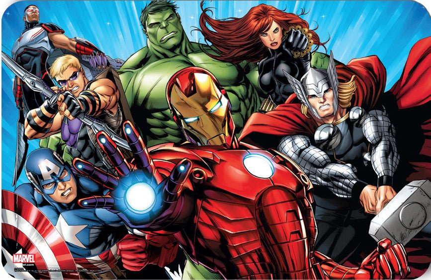 Avengers Tischunterlage für Kinder – 43 × 28 cm, Kunststoff