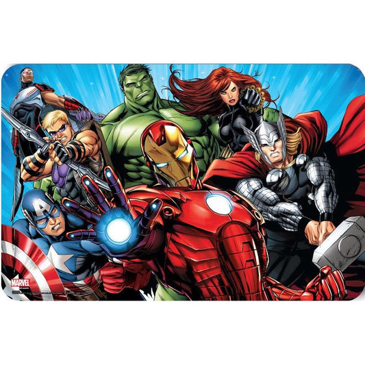 Avengers Tischunterlage für Kinder – 43 × 28 cm, Kunststoff